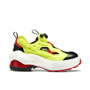 Reebok ���[�{�b�N �����Y �X�j�[�J�[ �yReebok Tabi Instapump Fury Oxford Maison Margiela Citron�z �T�C�Y US_10.5(28.5cm) Black/Black/Vector Red