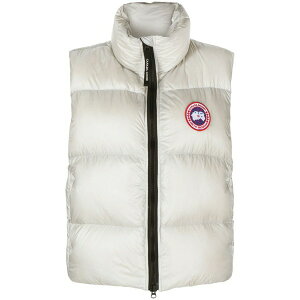 �J�i�_�O�[�X ���f�B�[�X �R�[�g �A�E�^�[ Cypress padded gilet Silver