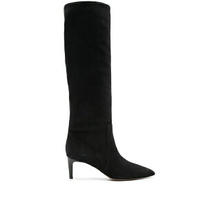�p���e�L�T�X ���f�B�[�X �u�[�c �V���[�Y Stiletto 105mm suede boots Black
