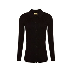 �J���o���N���C�� ���f�B�[�X �J�[�f�B�K�� �A�E�^�[ Buttoned collared cardigan Blue