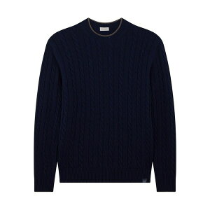 �|�[���A���h�V���[�N �����Y �j�b�g&�Z�[�^�[ �A�E�^�[ Cable-knit turtleneck sweater Blue