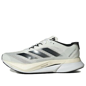 adidas AfB_X Y Xj[J[ yadidas Adizero Boston 12 'Cloud White Black Night Metallic' ID4236z TCY US_5.5(23.5cm)