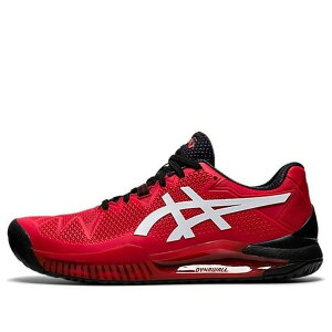 ASICS �A�V�b�N�X �����Y �X�j�[�J�[ �yASICS Gel Resolution 8 'Electric Red' 1041A079-601�z �T�C�Y US_11(29.0cm)