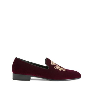 �W���[�b�y�U�m�b�e�B �����Y �X���b�|���E���[�t�@�[ �V���[�Y Terence embroidered-detail loafers Red