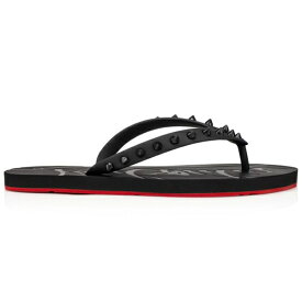 Christian Louboutin クリスチャン ルブタン レディース スニーカー 【Christian Louboutin Loubi Flip Slide】 サイズ EU_42(27cm) Black Black (Women's)