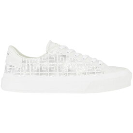 Givenchy ジバンシー レディース スニーカー 【Givenchy City In 4G】 サイズ EU_41(26.5cm) White White Perforated Jacquard (Women's)