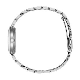 シチズン レディース 腕時計 アクセサリー Eco-Drive Women's Silhouette Stainless Steel & Crystal Bracelet Watch 28mm Silver