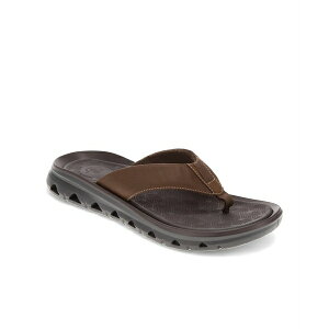 hbJ[Y Y T_ V[Y Men's Luka Slip On Sandals Dark Tan