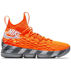 Nike �i�C�L �����Y �X�j�[�J�[ �yNike LeBron 15 Orange Box (House of Hoops Special Box and Accessories)�z �T�C�Y US_M_13 Total Orange/White-Mine Grey