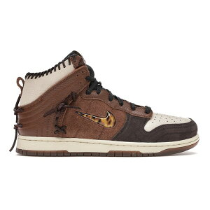 Nike �i�C�L �����Y �X�j�[�J�[ �yNike Dunk High Bodega Legend Fauna Brown�z �T�C�Y US_6(24.0cm) Fauna Brown/Rustic-Velvet Brown-Multi-Color