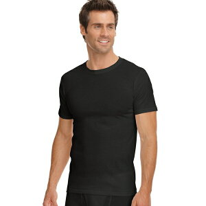 �W���b�L�[ �����Y �V���c �g�b�v�X Men's 3-Pack Classic Collection Tag-less Undershirts Black