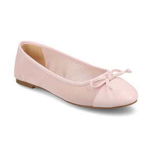 W[j[RNV fB[X T_ V[Y Women's Kaiah Cap Toe Ballet Flats Pink Mesh