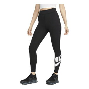 Nike iCL fB[X Xj[J[ y(WMNS) Nike Sportswear Classics High-Waisted Graphic Leggings Asia Sizing 'Black White' DV7792-010z TCY US_W_M