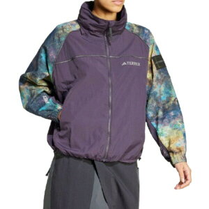 adidas AfB_X fB[X Xj[J[ y(WMNS) adidas DISNEY National Geographic WIND.RDY Jacket 'Purple Green' JD5837z TCY US_W_M