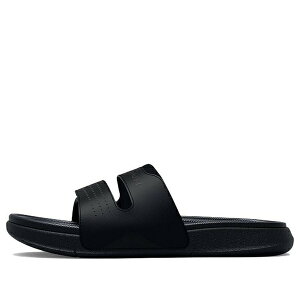 Under Armour A_[A[}[ fB[X Xj[J[ y(WMNS) Under Armour Ansa Studio Slide 'Black Jet Grey' 3025045-001z TCY US_6(23.0cm)