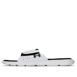 Under Armour A_[A[}[ fB[X Xj[J[ y(WMNS) Under Armour Ignite Pro Slide 'White Black' 3026027-101z TCY US_W_11