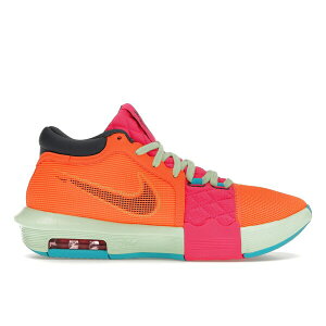 Nike �i�C�L �����Y �X�j�[�J�[ �yNike LeBron Witness 8 Total Orange Laser Fuchsia�z �T�C�Y US_11(29.0cm) Total Orange/Laser Fuchsia/Vapor Green/Thunder Blue
