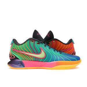 Nike �i�C�L �����Y �X�j�[�J�[ �yNike LeBron 21 Optimism�z �T�C�Y US_9(27.0cm) Bliss Pink/Core Black/Collegiate Purple