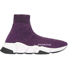 Balenciaga バレンシアガ レディース スニーカー 【Balenciaga Speed】 サイズ EU_34 Purple Lurex (Women's)