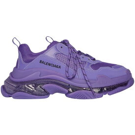 Balenciaga バレンシアガ レディース スニーカー 【Balenciaga Triple S Clear Sole】 サイズ EU_40(25.5cm) Deep Purple (Women's)