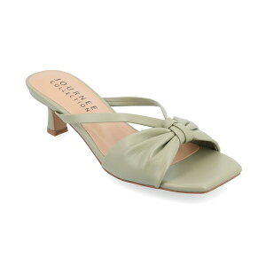 W[j[RNV fB[X T_ V[Y Women's Starling Kitten Heel Slip On Sandals Sage