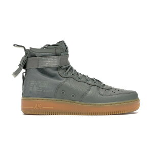 Nike �i�C�L ���f�B�[�X �X�j�[�J�[ �yNike SF Air Force 1 Mid Dark Stucco (Women's)�z �T�C�Y US_9(26.0cm) Dark Stucco/Dark Stucco-Gum Light Brown