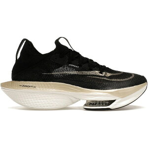 Nike iCL fB[X Xj[J[ yNike Air Zoom Alphafly Next% 2 Black Metallic Gold Grain (Women's)z TCY US_5.5(22.5cm) Black/Sail/Metallic Gold Grain