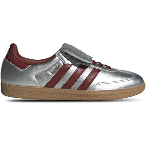 adidas �A�f�B�_�X ���f�B�[�X �X�j�[�J�[ �yadidas Samba LT Silver Metallic Ruby Gum (Women's)�z �T�C�Y US_7.5(24.5cm) Silver Metallic/Preloved Ruby/Gum 3
