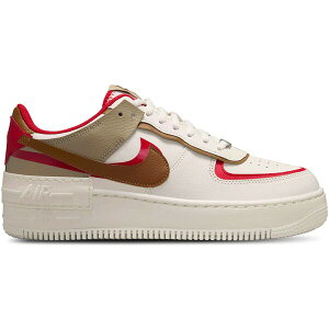 Nike iCL fB[X Xj[J[ yNike Air Force 1 Low Shadow Phantom Fire Red Khaki (Women's)z TCY US_9.5(26.5cm) Phantom/Fire Red/Khaki/Light British Tan