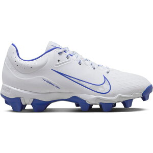 Nike �i�C�L ���f�B�[�X �X�j�[�J�[ �yNike Hyperdiamond 4 Keystone White Pure Platinum Hyper Royal (Women's)�z �T�C�Y US_9.5(26.5cm) White/Pure Platinum/Hyper Royal
