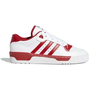 adidas AfB_X Y Xj[J[ yadidas Rivalry Low Cloud White Active Maroonz TCY US_11.5(29.5cm) Cloud White/Cloud White/Active Maroon