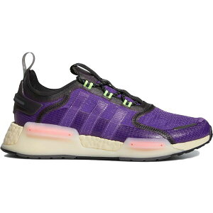 adidas �A�f�B�_�X �����Y �X�j�[�J�[ �yadidas NMD V3 Active Purple Signal Green�z �T�C�Y US_7.5(25.5cm) Active Purple/Core Black/Signal Green