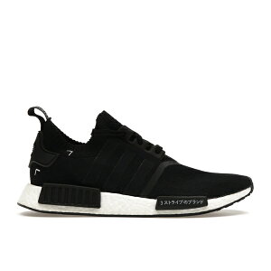 adidas �A�f�B�_�X �����Y �X�j�[�J�[ �yadidas NMD R1 Japan Boost Black�z �T�C�Y US_5.5(23.5cm) Black/Black/White