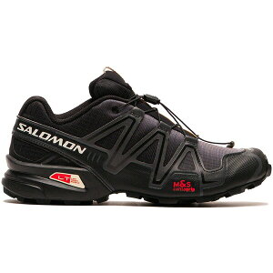 Salomon T Y Xj[J[ ySalomon Speedcross 3 Dual Auraz TCY US_8(26.0cm) Black/Vanilla Ice/Fiery Red