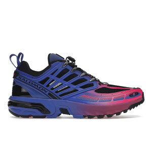 Salomon �T������ �����Y �X�j�[�J�[ �ySalomon ACS PRO Advanced Kar L'Art de L'Automobile Dazzling Blue Pink Glo�z �T�C�Y US_6.5(24.5cm) Dazzling Blue/Pink Glo/Black