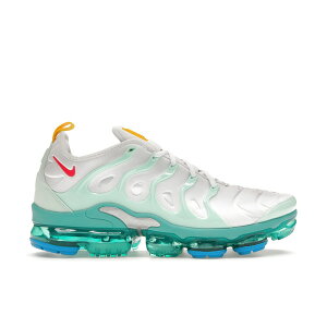 Nike �i�C�L �����Y �X�j�[�J�[ �yNike Air VaporMax Plus Since 1972�z �T�C�Y US_9(27.0cm) White/Teal-Yellow