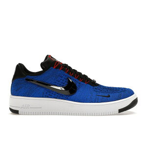 Nike �i�C�L �����Y �X�j�[�J�[ �yNike Air Force 1 Ultra Flyknit Low Patriots Robert Kraft (2023)�z �T�C�Y US_M_13 Racer Blue/White/University Red/Black