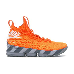Nike �i�C�L �����Y �X�j�[�J�[ �yNike LeBron 15 Orange Box�z �T�C�Y US_10.5(28.5cm) Total Orange/White-Mine Grey
