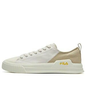 FILA �t�B�� �����Y �X�j�[�J�[ �yFILA Heritage-FHT Light Sneakers Beige/Yellow F12M124357FWC�z �T�C�Y US_9.5(27.5cm)