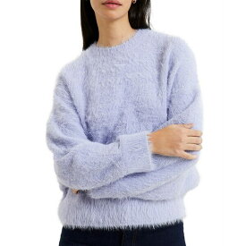 フレンチコネクション レディース ニット&セーター アウター Women's Crewneck Fluffy Sweater Cosmic Sky