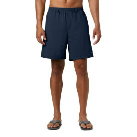 コロンビア メンズ カジュアルパンツ ボトムス Men's 6" Back Cast III UPF 50 Water Short Collegiate Navy