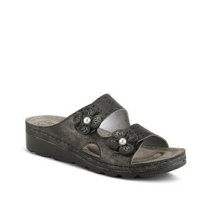 tNTX fB[X T_ V[Y Pamola Wedge Sandal Black