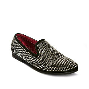 XeB[u }f Y Xb|E[t@[ V[Y Caviarr Slip-On Silver Metallic