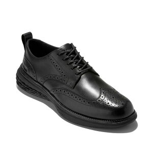 �R�[���n�[�� �����Y �h���X�V���[�Y �V���[�Y Grand Hurrion Wingtip Oxford Black