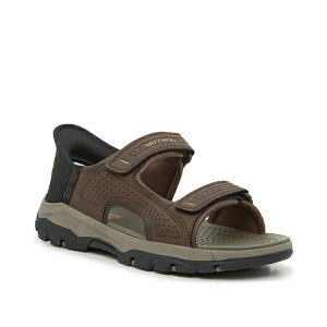 XPb`[Y Y T_ V[Y Hands Free Slip-Ins Tresmen Reece Sandal Chocolate Brown