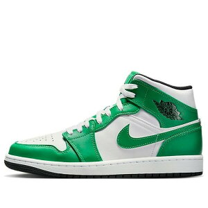 Jordan �W���[�_�� �����Y �X�j�[�J�[ �yAir Jordan 1 Mid 'Lucky Green' DQ8426-301�z �T�C�Y US_7(25.0cm)