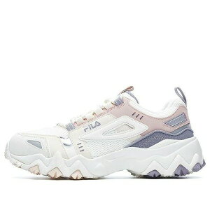FILA �t�B�� ���f�B�[�X �X�j�[�J�[ �y(WMNS) FILA Oakmont Running Shoes 'White Light Pink' F12W031111FGR�z �T�C�Y US_7.5(24.5cm)