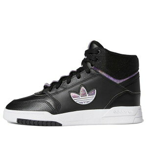 adidas �A�f�B�_�X ���f�B�[�X �X�j�[�J�[ �y(WMNS) adidas originals Drop Step XL 'Black White Purple' FY3226�z �T�C�Y US_W_4.5