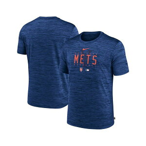 �i�C�L �����Y �V���c �g�b�v�X Men's Royal New York Mets Authentic Collection Velocity Performance Practice T-shirt Royal