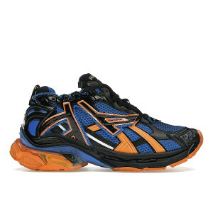 Balenciaga �o�����V�A�K �����Y �X�j�[�J�[ �yBalenciaga Runner Blue Orange Black�z �T�C�Y US_7(25.0cm) Blue/Orange/Black/White